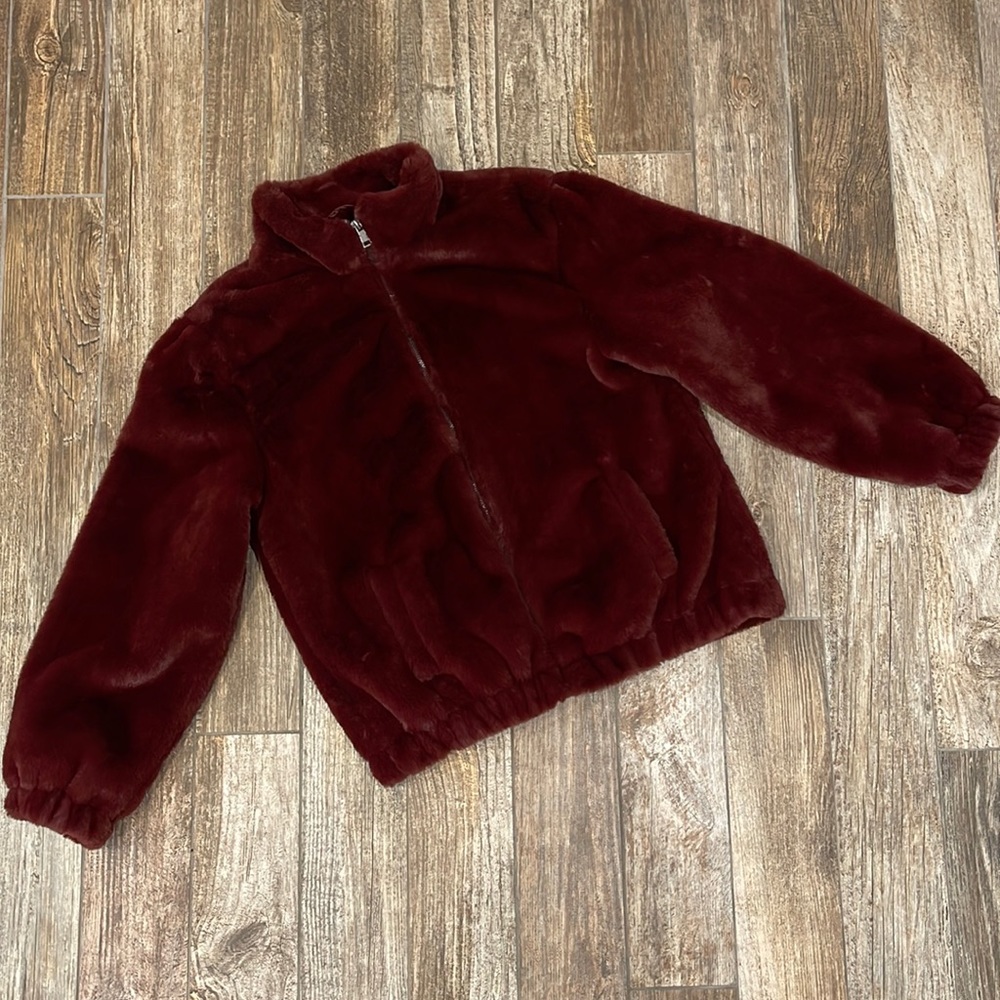 Cynthia Rowley Faux Fur Jacket